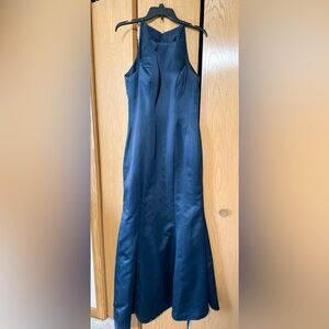 Designer Ashley & Justin midnight bridesmaid dress. No alterations. size 12